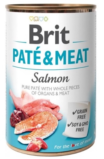 Picture of Brit Care Dog Can Paté & Meat SALMON 400G